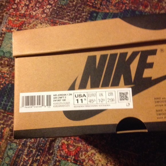 Air Jordan 1 Zoom CMFT 2 Men's  Multicolor Suede Sneakers -11.5 -New in Box - Picture 11 of 12